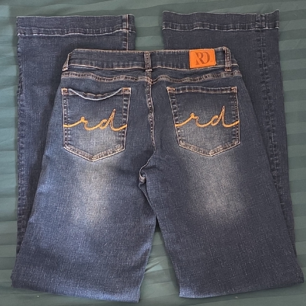 Women's Dark Blue Flare Jeans